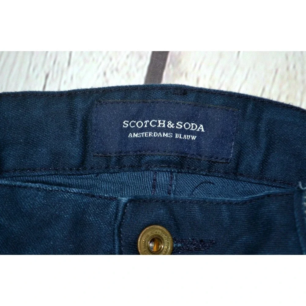 SCOTCH & SODA Men's Tye Slim Leg Denim Jeans SIZE 31/28 Dark Wash